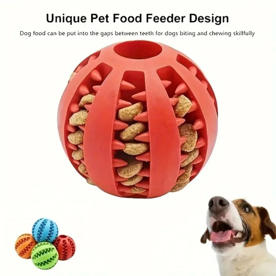 Pelota mordedora para perros juguete interactivo