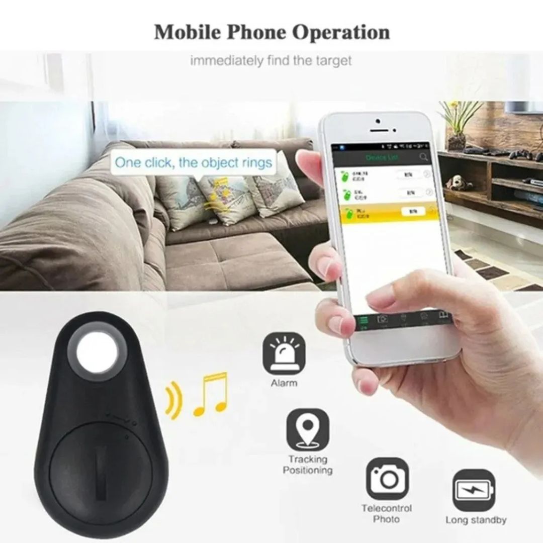 Mini rastreador GPS para mascotas – Localizador bluetooth 5.0