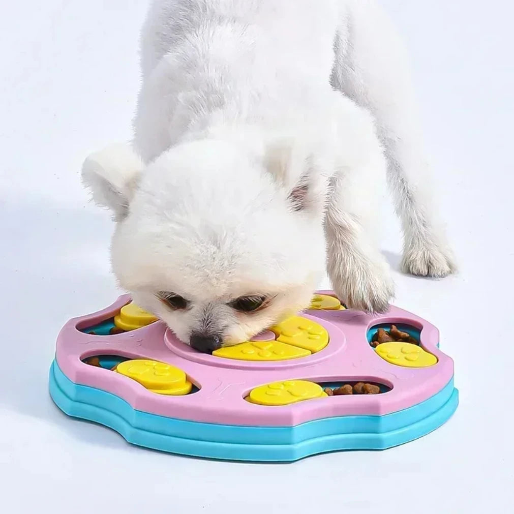 Comedero rompecabezas interactivo para Perros – Alimentación inteligente y divertida