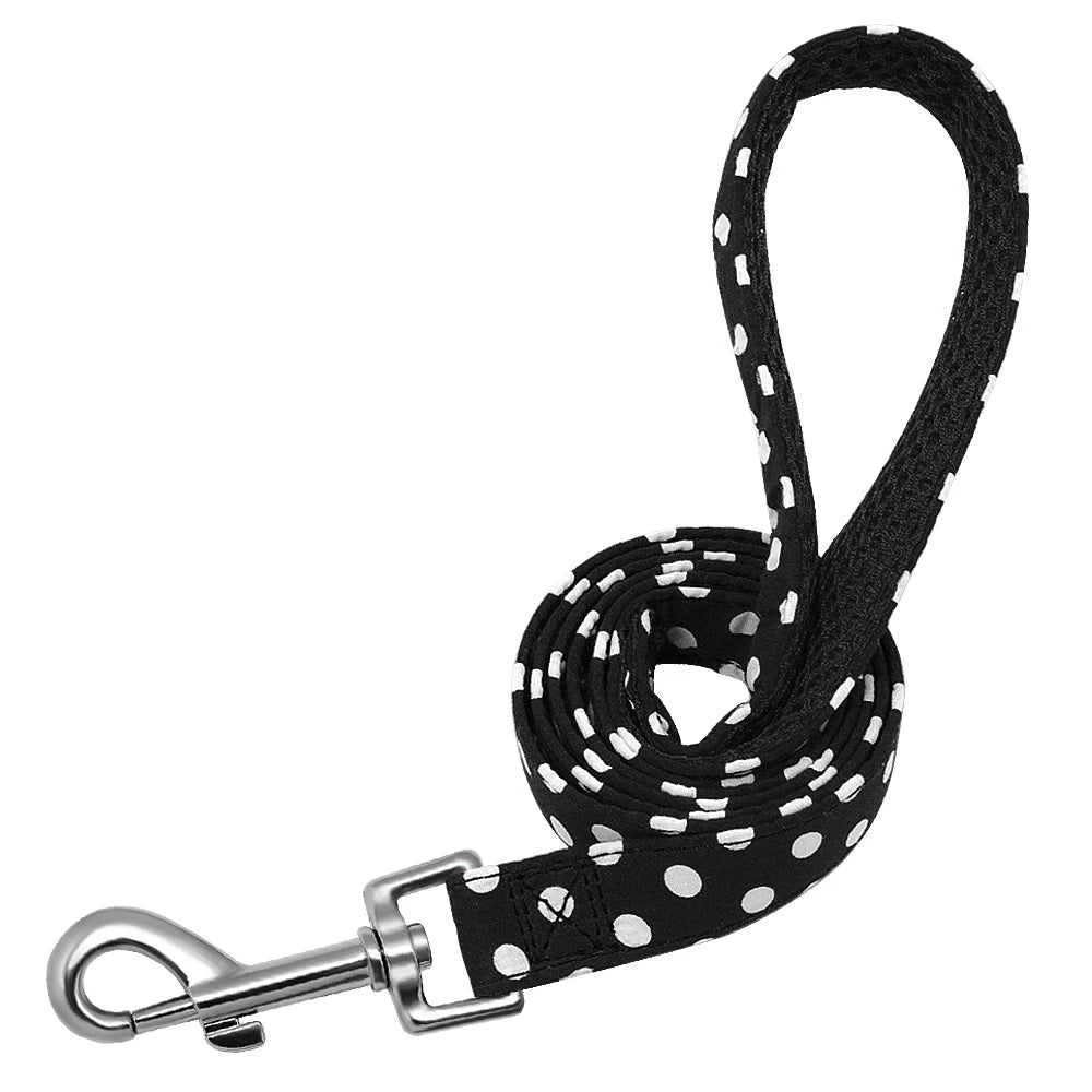 Correa de paseo con lunares – Suave, resistente y con estilo