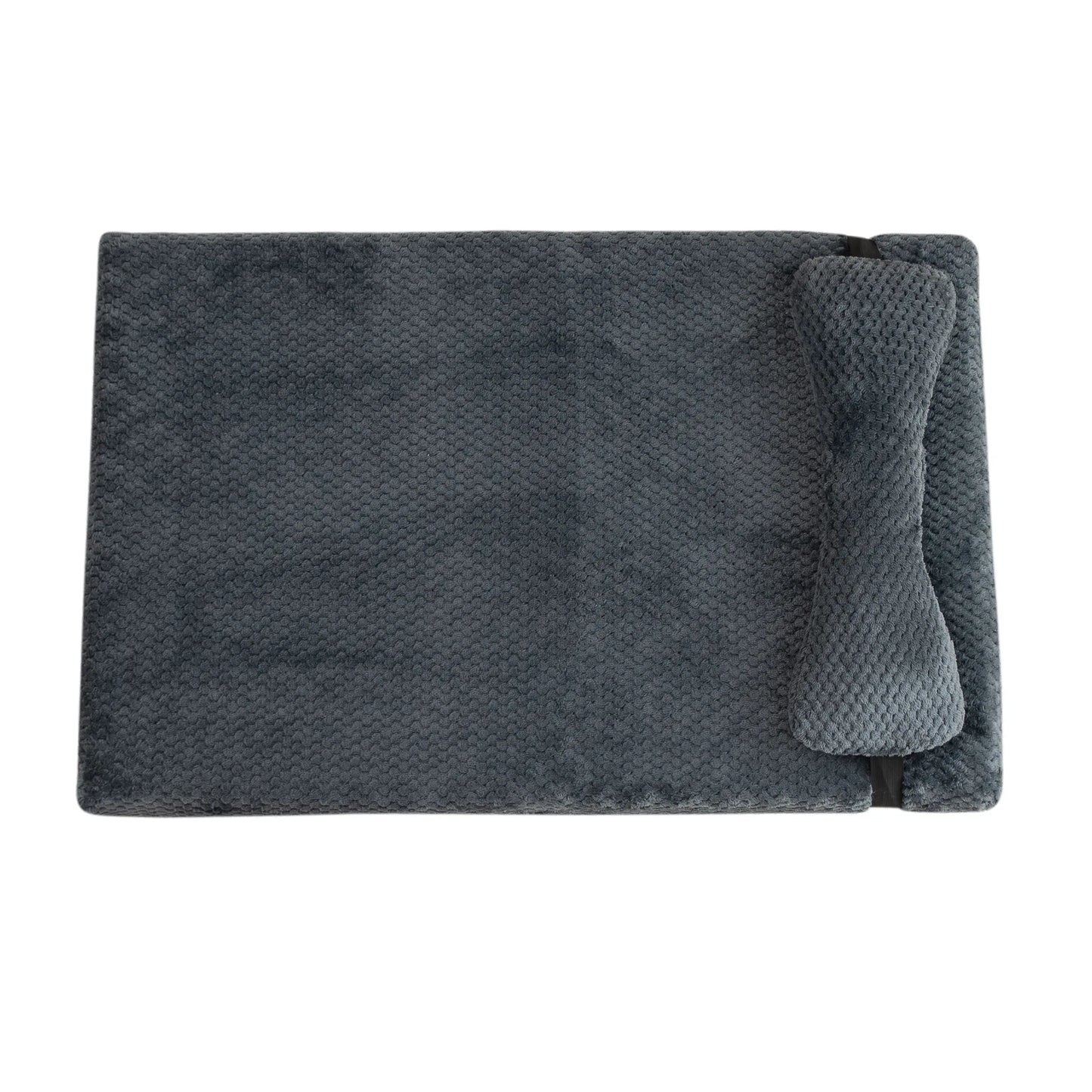 Cama antiestrés para perros – Suave, esponjosa y lavable con almohada