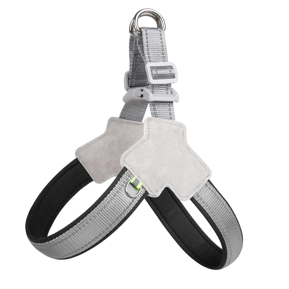 Arnés reflectante antitirones para perros – Chaleco cómodo y seguro