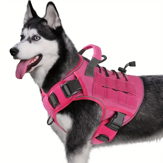 Arnés chaleco para perros grandes – Seguridad y resistencia para paseos activos