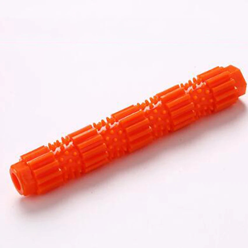 Juguete masticable para perros con dispensador de golosinas y chirrido
