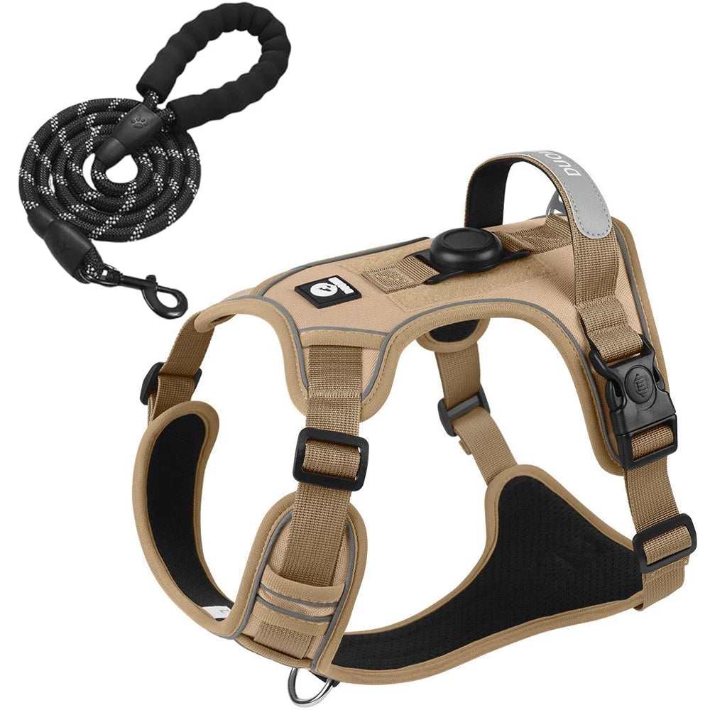 Arnés para perros con soporte Airtag + Correa – seguridad y comodidad en un solo juego