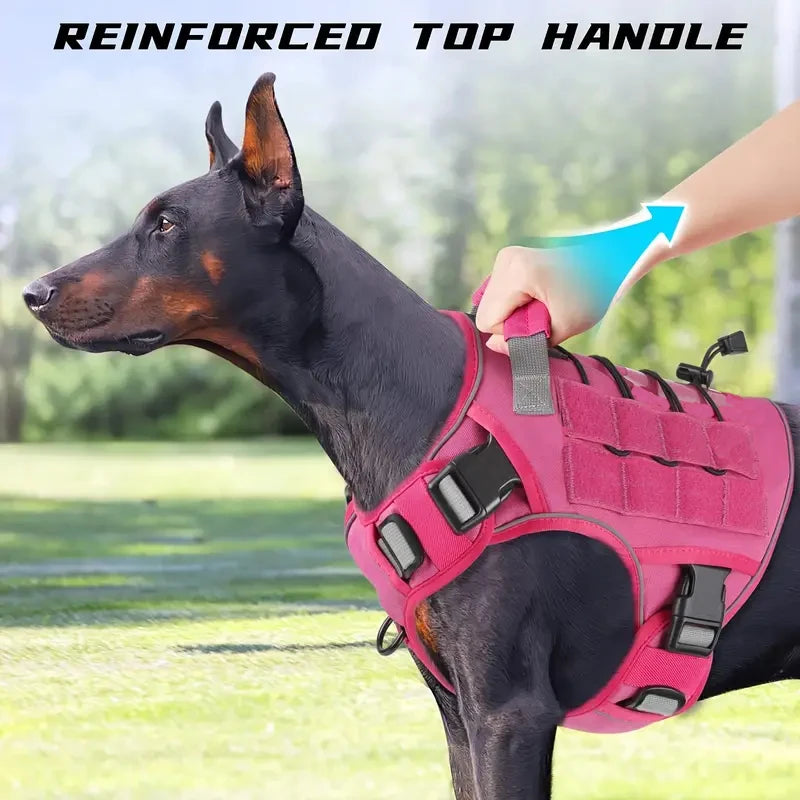 Arnés chaleco para perros grandes – Seguridad y resistencia para paseos activos