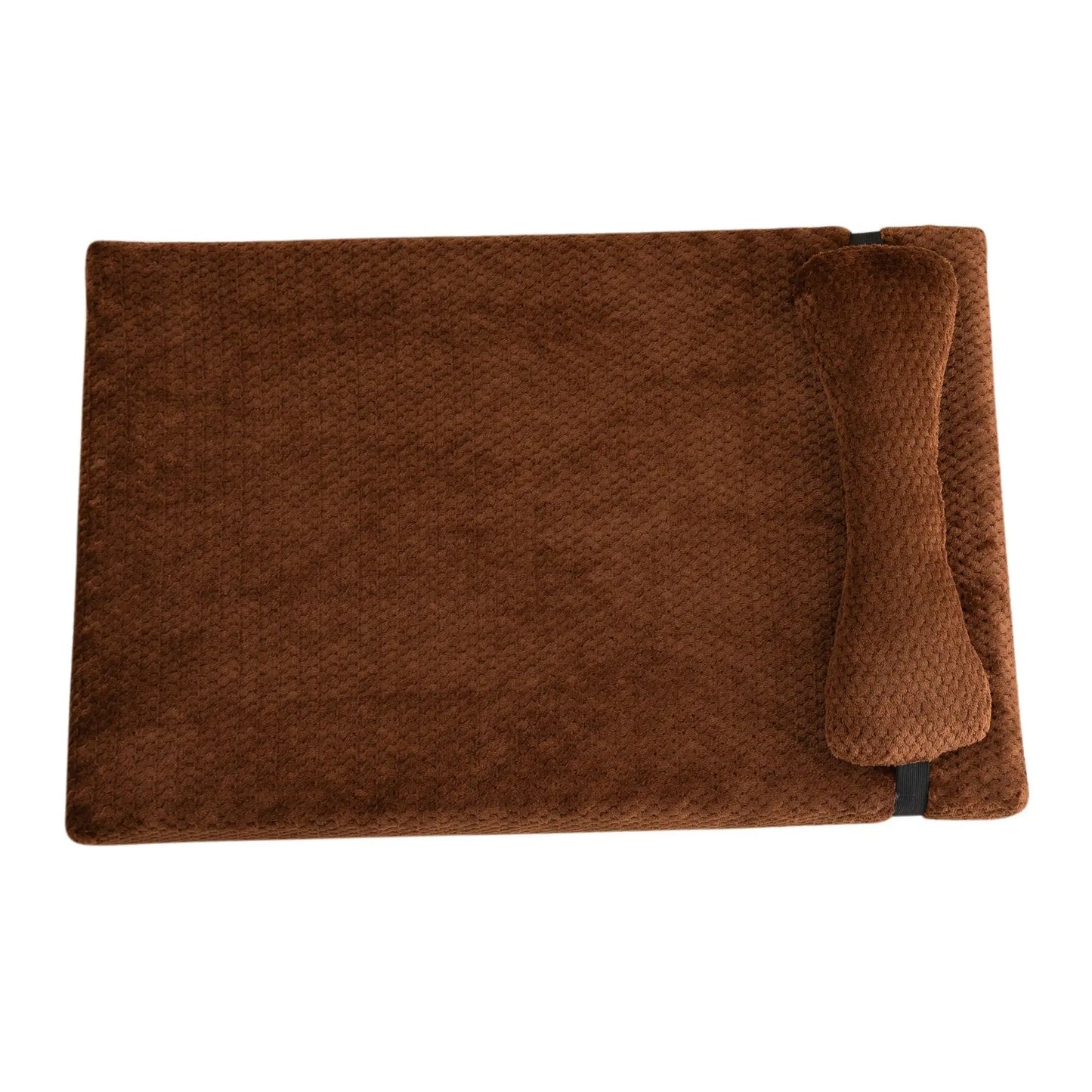 Cama antiestrés para perros – Suave, esponjosa y lavable con almohada